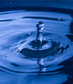 Wellen im Wasser